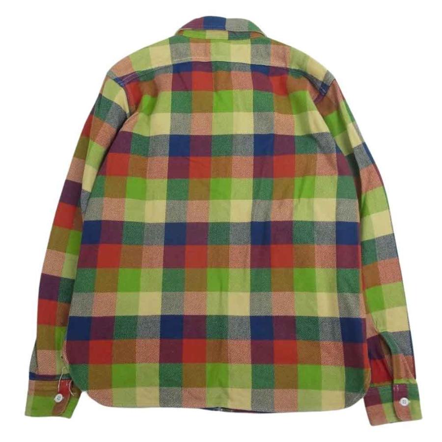 Pherrow's フェローズ HEAVY FLANNEL SHIRTS ヘビーネル シャツ マルチカラー系 38【中古】｜brand-life｜02