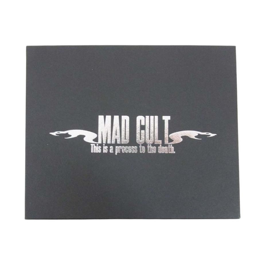 マッドカルト MAD CULT ミニウォレット カードケース ブラック系【美品】【中古】｜brand-life｜07