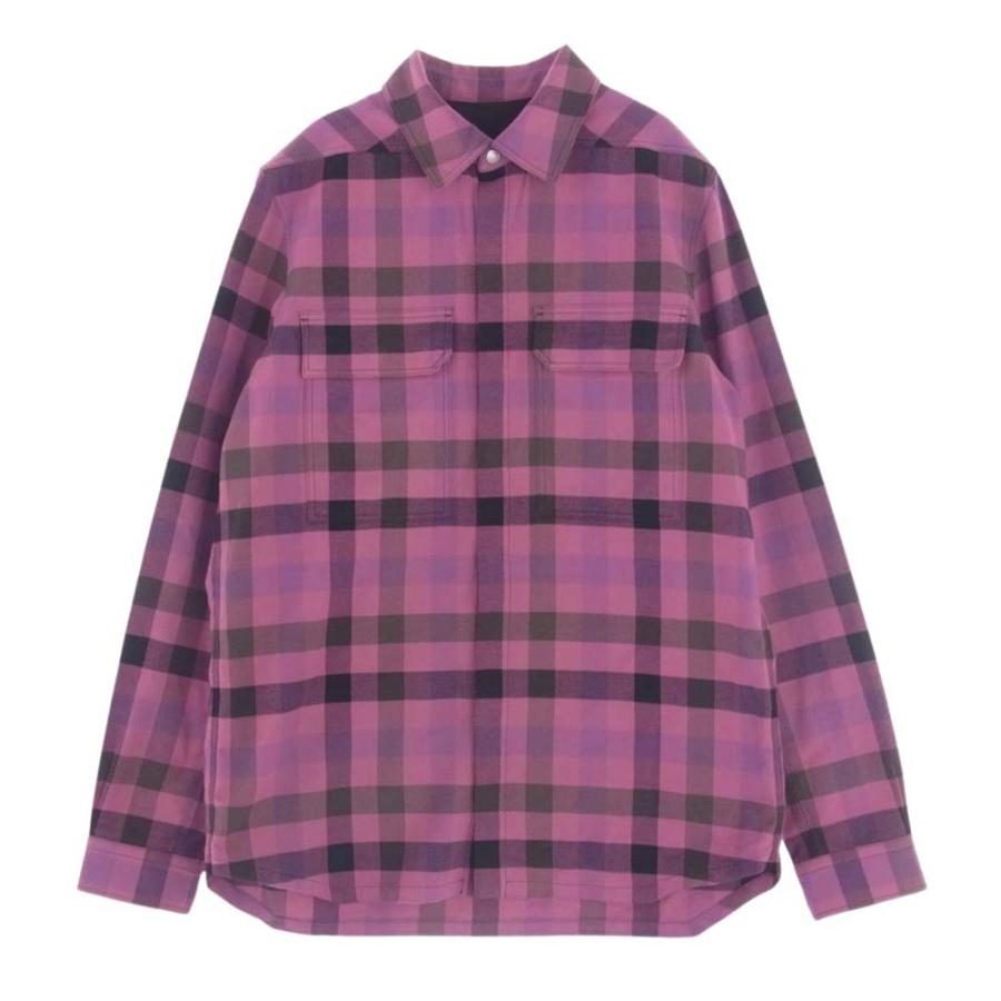 Rick Owens リックオウエンス 23SS RU01C4236-CP OUTERSHIRT チェック 