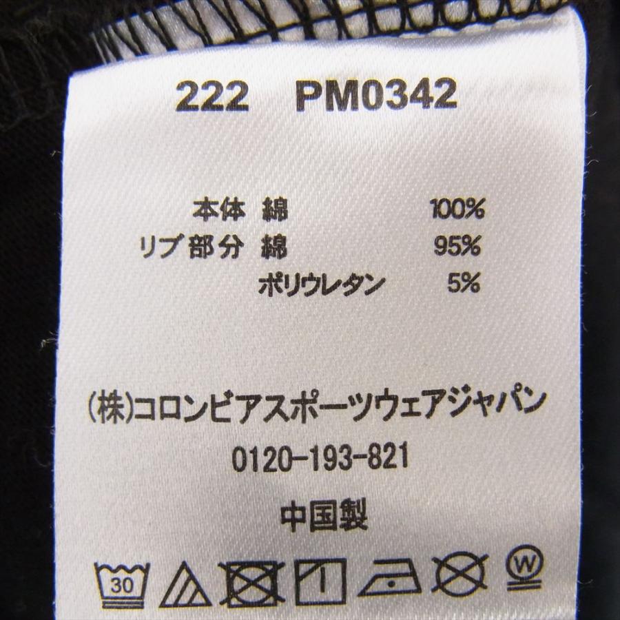 Columbia コロンビア PM0342 チャティー ピーク ロゴ 長袖 Tシャツ ブラック系 L【中古】｜brand-life｜05