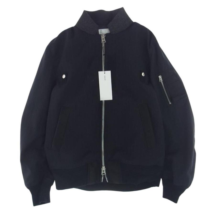 Sacai サカイ 24SS 24-03339M Chalk Stripe Blouson チョーク  