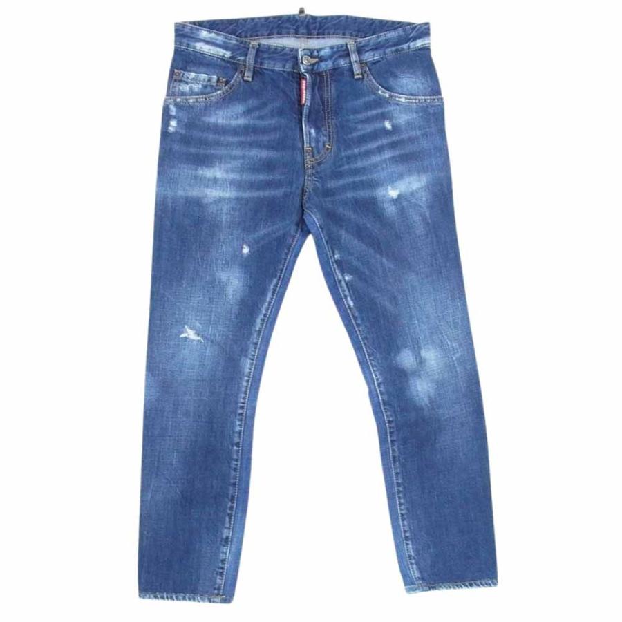 DSQUARED2 ディースクエアード 18SS S71LB0469 skater jean ダメージ 