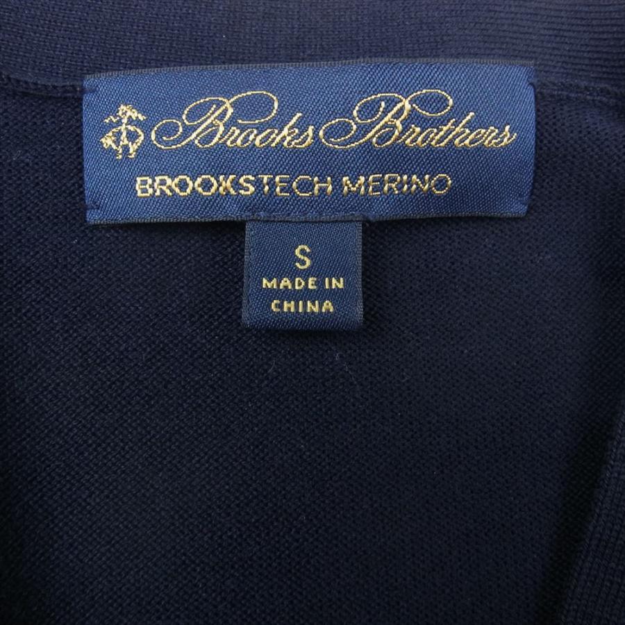 Brooks Brothers ブルックスブラザーズ メリノウール カーディガン ネイビー系 S【中古】｜brand-life｜04