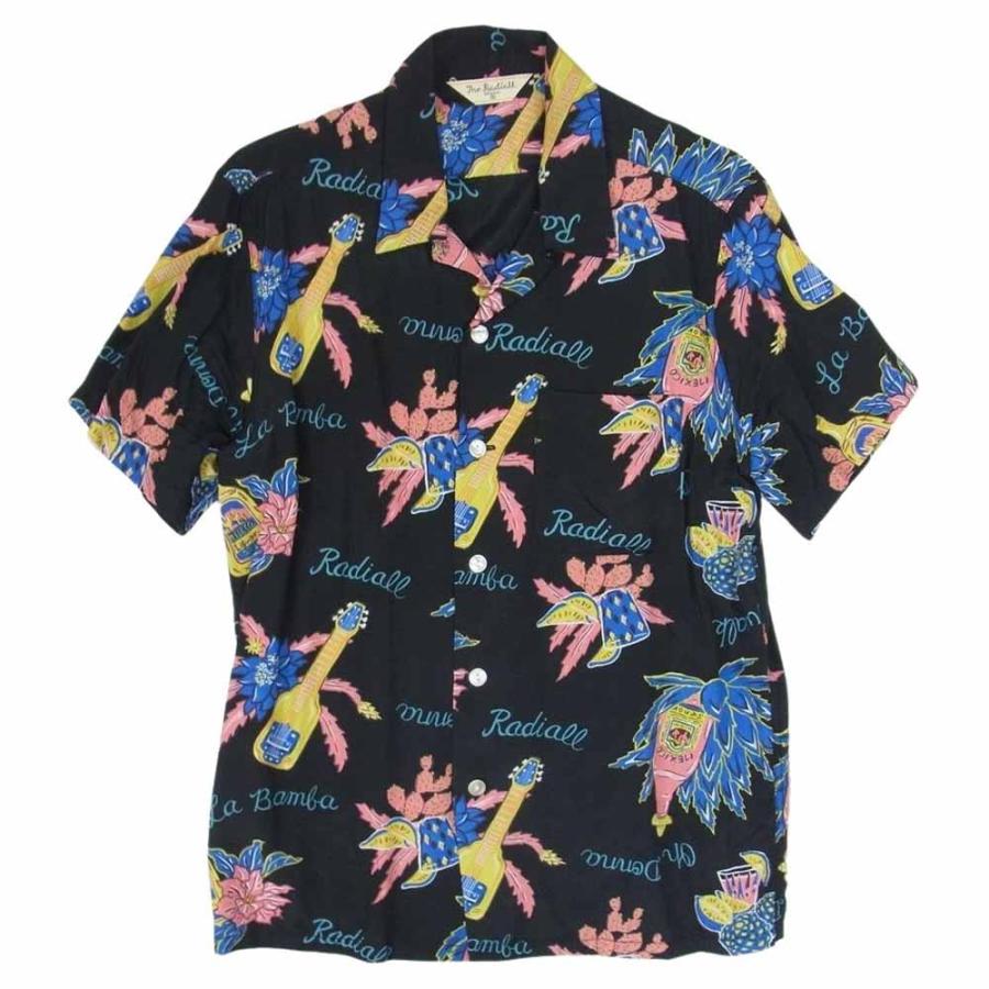 RADIALL ラディアル RAD-13SS-SH008 VALENS RAYON ALOHA SHIRT 