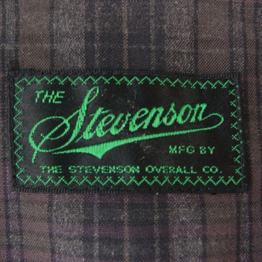 Stevenson Overall Co. スティーブンソンオーバーオール WT1-CB コットン ウォーカー トレンチ コート ライトブラウン系【中古】｜brand-life｜04