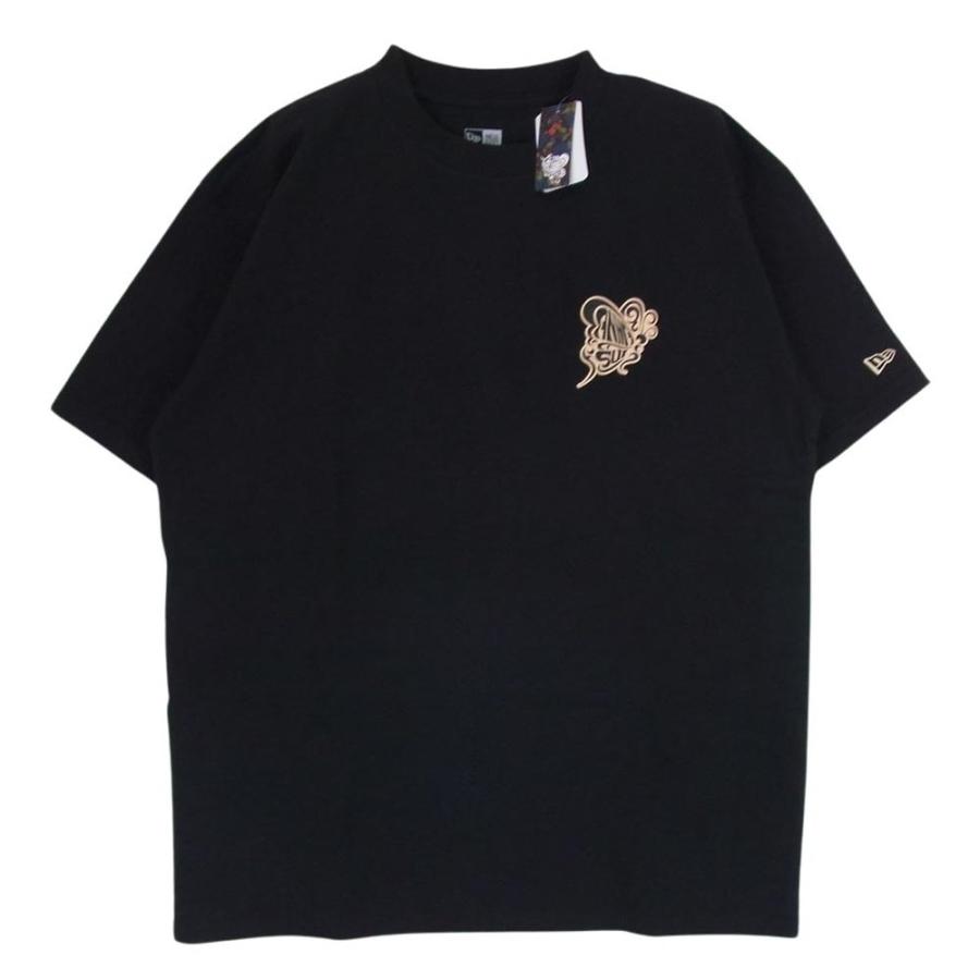 NEW ERA ニューエラ ANNA SUI アナスイ ロゴ 半袖 Tシャツ ブラック系 