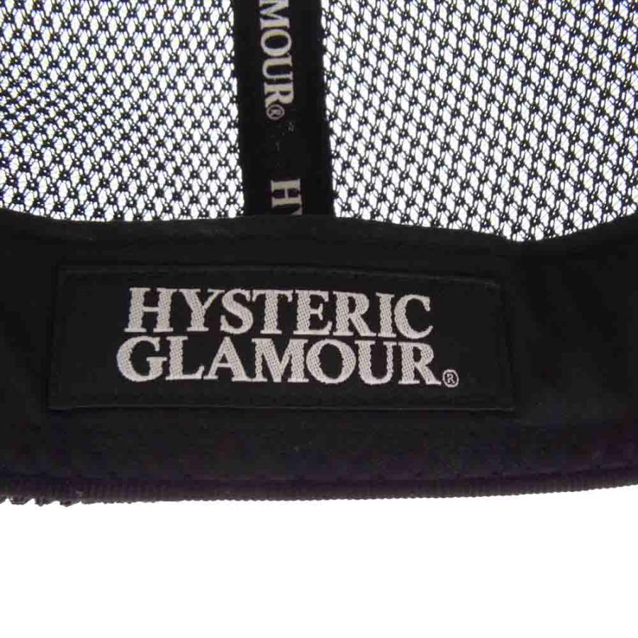 HYSTERIC GLAMOUR ヒステリックグラマー 02211QH01 HYSTERIC UNLIMITED アンリミテッド ロゴ メッシュ キャップ 帽子【中古】｜brand-life｜05