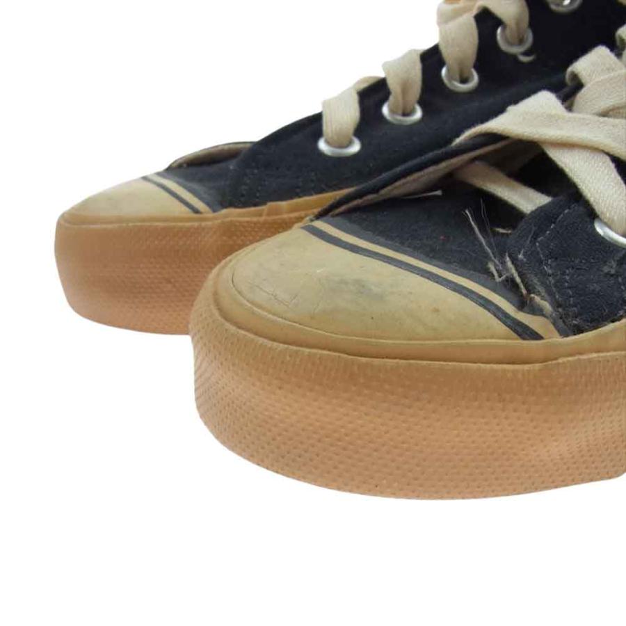 プロケッズ PRO-Keds USA製 キャンバス ローカット スニーカー ブラック ブラック系 5【中古】｜brand-life｜04