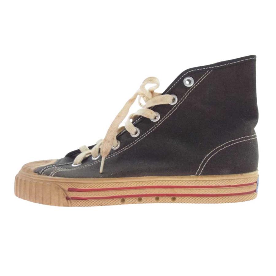PRO-Keds /  AMERICA/KOREA製/ハイカットスニーカー/US7.5/BLK/キャンバス プロケッズ PRO-Keds 観賞用 USA製 ハイカット スニーカー ブラック系