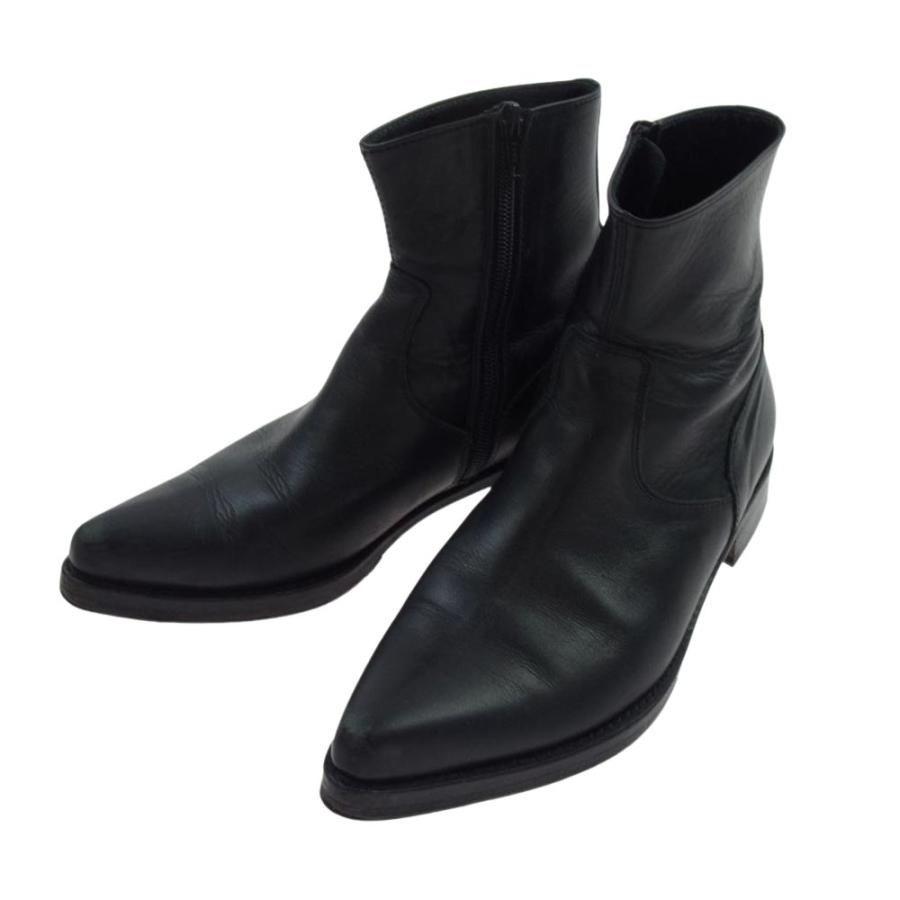 Yohji Yamamoto ヨウジヤマモト FU-E04-723-172 ポインテッドトゥ 
