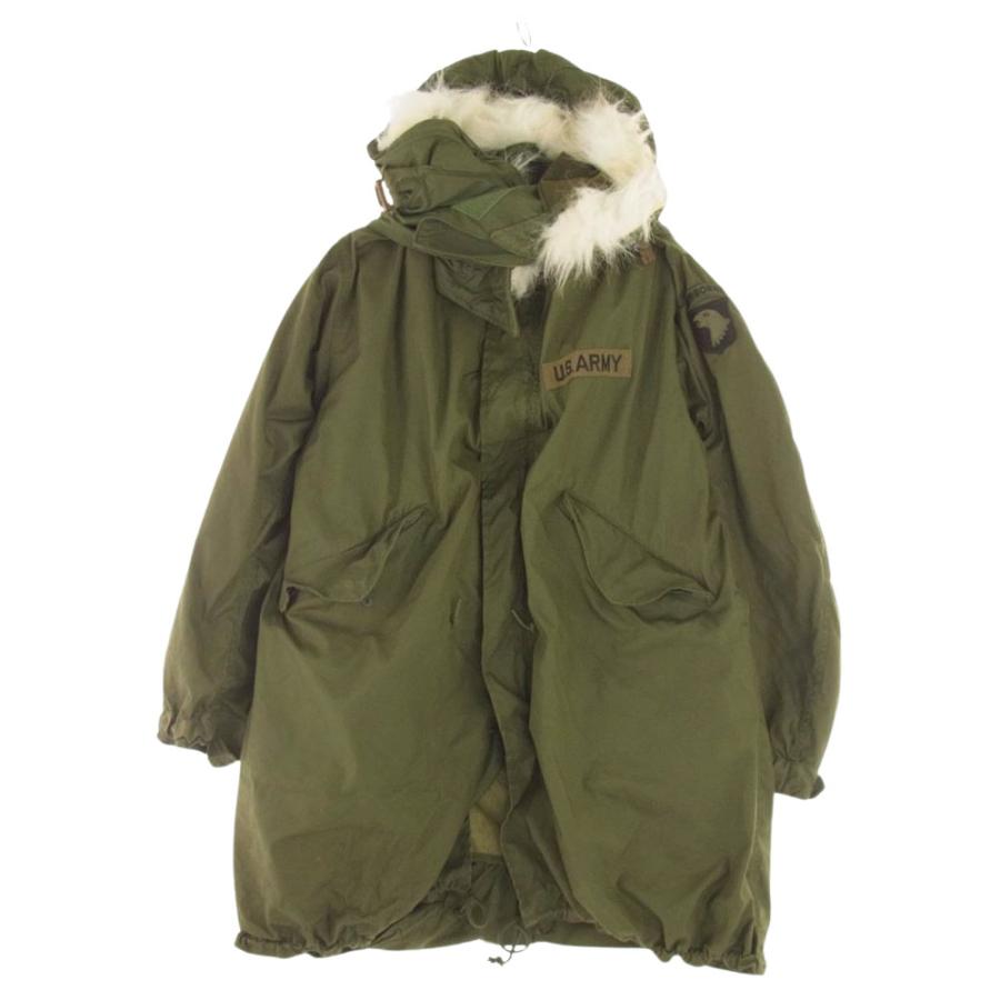 【vintage】M-65 フィッシュテール モッズコート ライナー アメリカ軍 MILITARY 実物 USED 米軍 M-65 モッズコート用ライナー メンズ