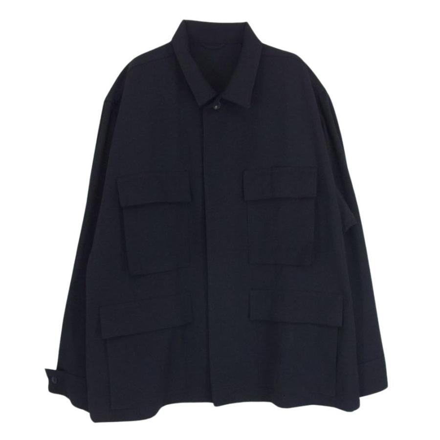 COMOLI コモリ 21SS T01-01027 ウールギャバジン B.D.U ジャケット 