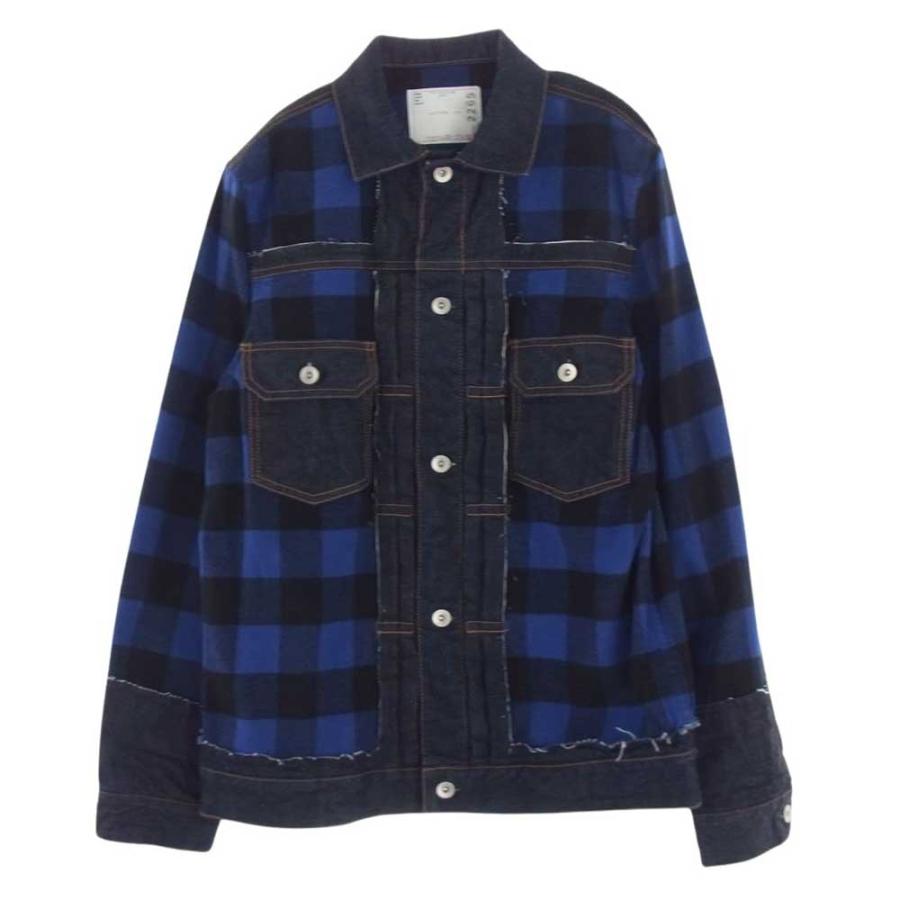 sacai サカイ INSIDEOUT DENIM JACKET sacai サカイ INSIDEOUT DENIM JACKET