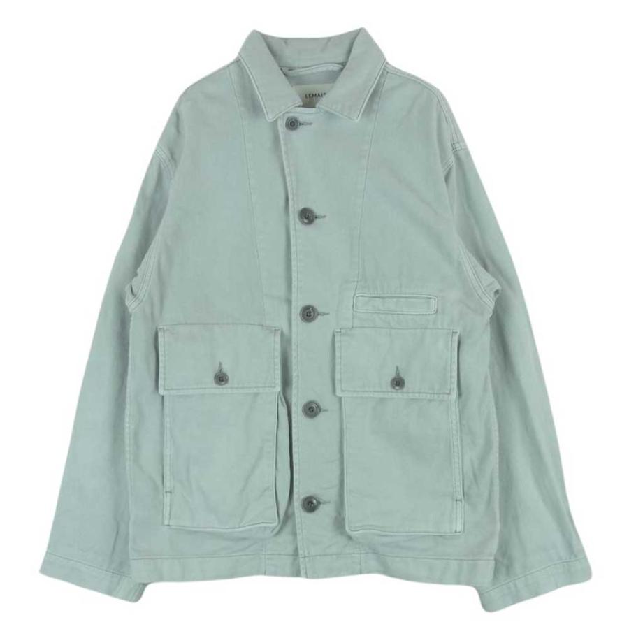ルメール LEMAIRE 23SS OW306 LD1008 BOXY JACKET SNOW GREY ボクシー 