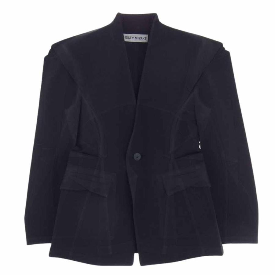 ISSEY MIYAKE イッセイミヤケ 24SS IM41FD512 FIXED IN TIME JACKET  
