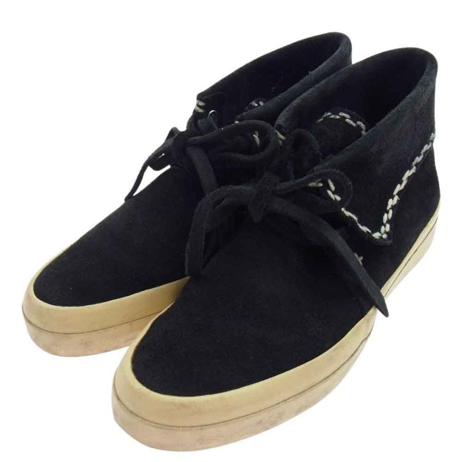 VISVIM ビズビム FLYNT HI SASHIKO 刺し子 ハイカット スエード ブーツ