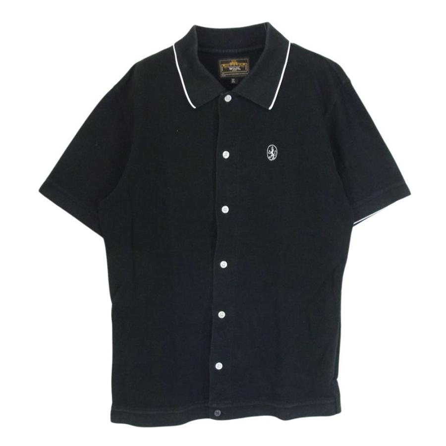 WTAPS ダブルタップス 101ATDT-CSM11 SHIRT BUTTON CTN ロゴ 鹿の子  