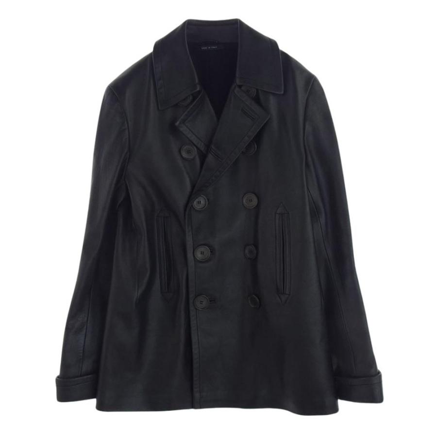 GUCCI グッチ 102573 XN007 トムフォード期 ダブルブレスト 牛革 