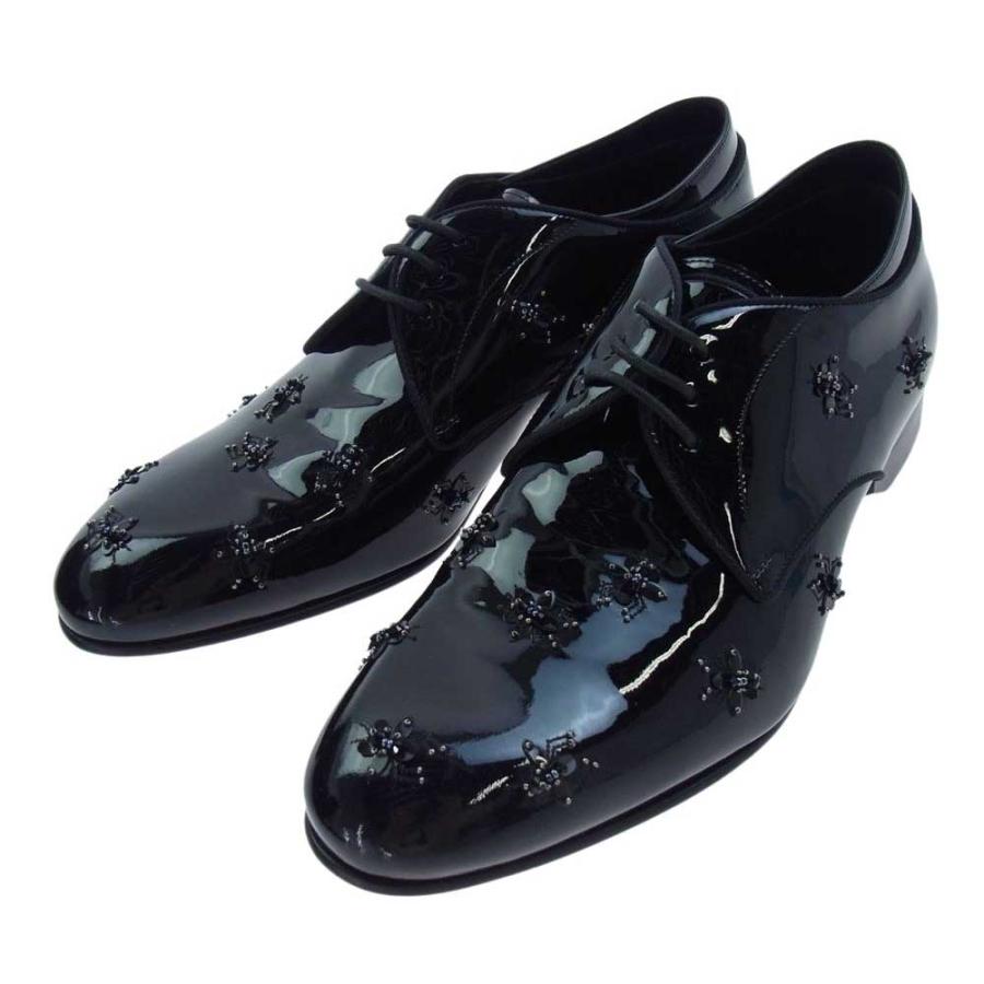 Dior HOMME DIOR ディオールオム bee 蜂 装飾 エナメル レザー 