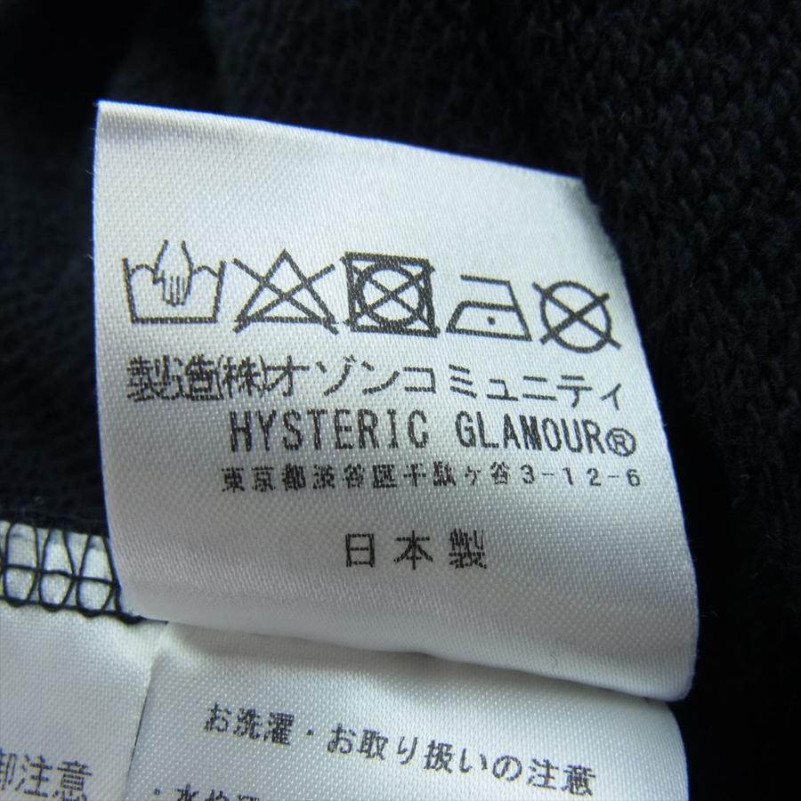 HYSTERIC GLAMOUR ヒステリックグラマー 02241CS07 FIRE LOGO HYSTERIC GLAMOUR ヒステリックグラマー 02241CS07 FIRE LOGO