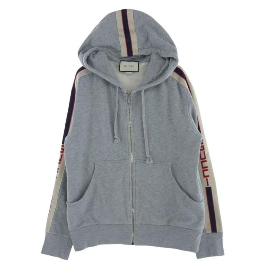 GUCCI グッチ 17AW Technical Zip up Sweatshirts テクニカル ロゴ 