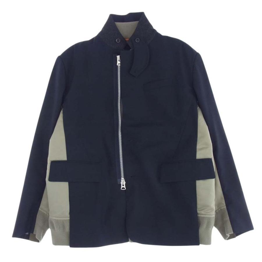 sacai Sacai サカイ 23AW 23-03116M Suiting x Nylon Twill sacai Sacai サカイ 23AW 23-03116M Suiting x Nylon Twill