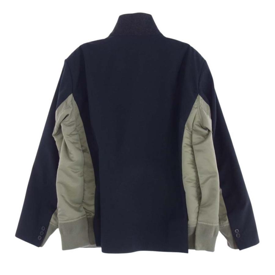sacai Sacai サカイ 23AW 23-03116M Suiting x Nylon Twill sacai Sacai サカイ 23AW 23-03116M Suiting x Nylon Twill
