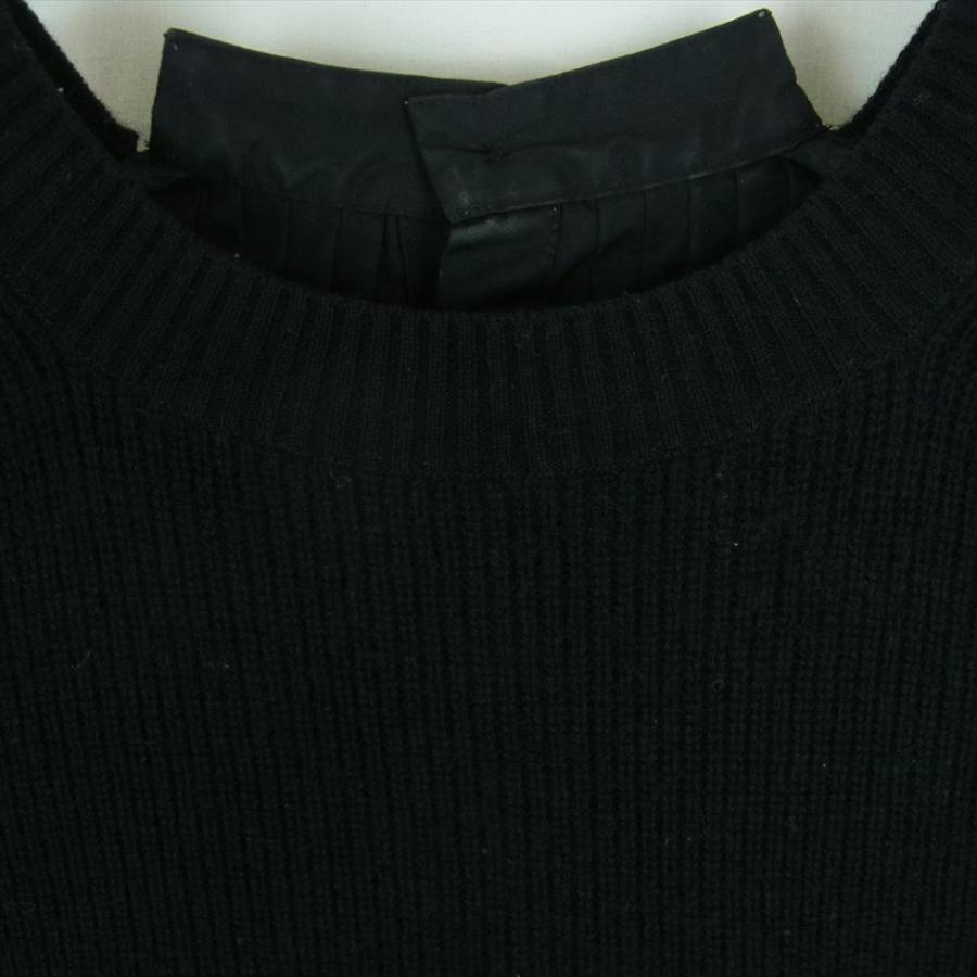 sacai Sacai サカイ 17-03322 バックシャツ ブラウス プリーツ sacai Sacai サカイ 17-03322 バックシャツ ブラウス プリーツ