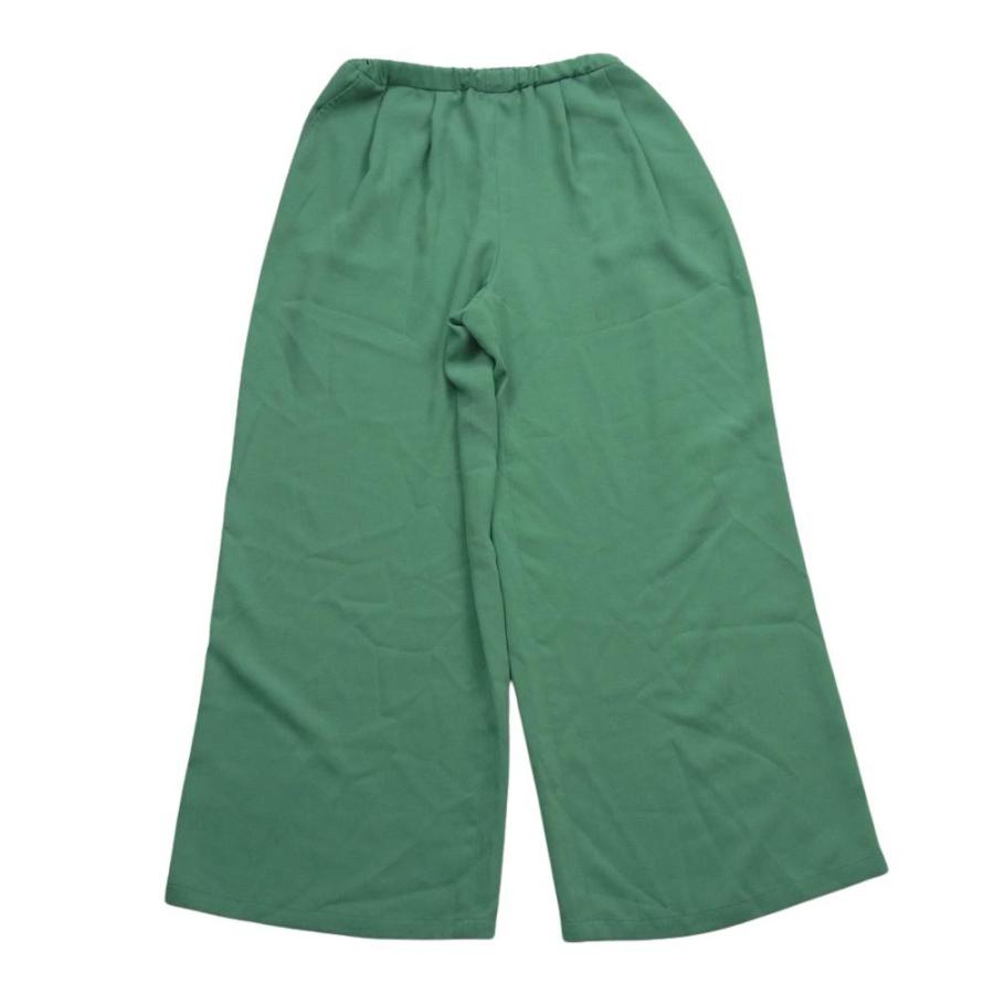 GRAPHPAPER グラフペーパー 22SS GL221-40161 Satin Easy Wide Pants 