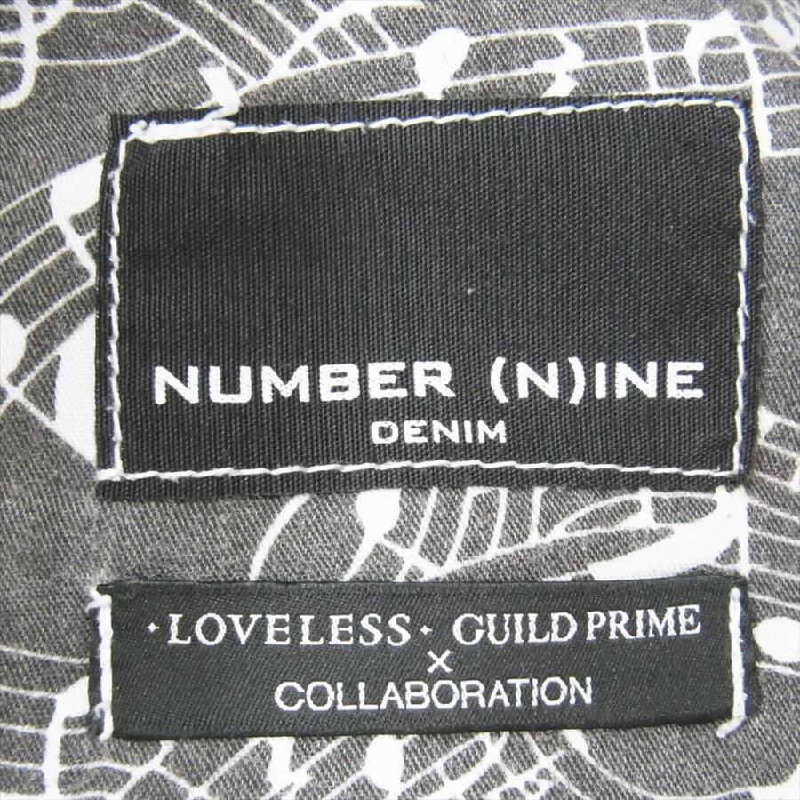 NUMBER (N)INE NUMBER(N)INE ナンバーナイン 裏地音符 ダメージ NUMBER (N)INE NUMBER(N)INE ナンバーナイン 裏地音符 ダメージ