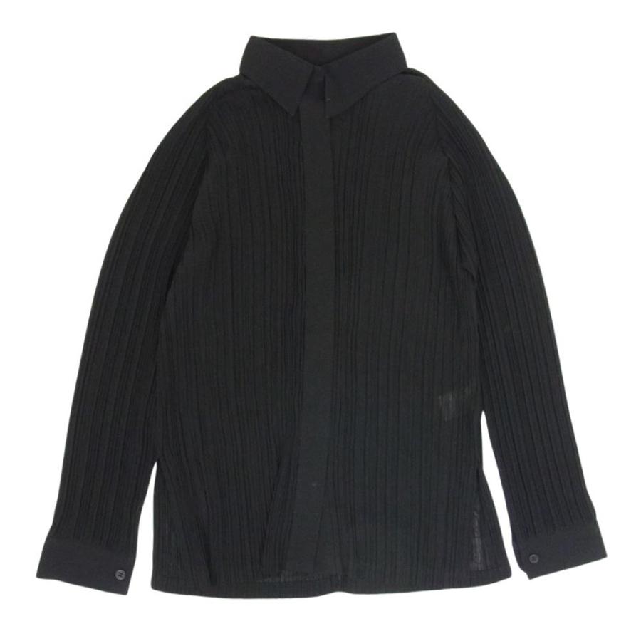 ISSEY MIYAKE イッセイミヤケ IM92-FH643 プリーツ 長袖 シャツ 