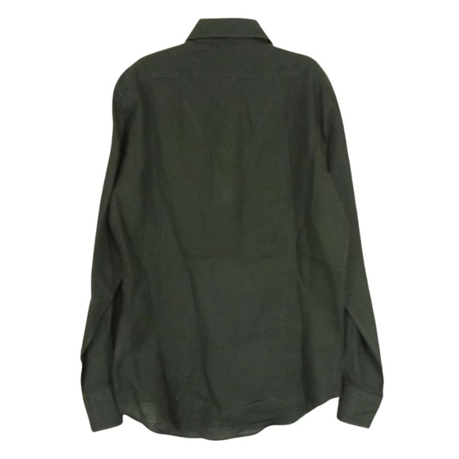 アルコディオ ARCODIO フレンチ リネンシャツ グレー系 【中古 アルコディオ ARCODIO フレンチ リネンシャツ グレー系 【中古