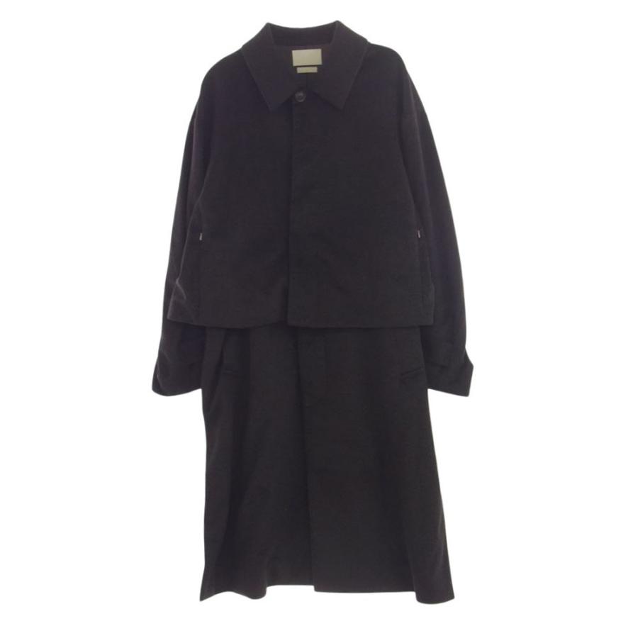YOKE ヨーク YK20AW0134C CASHMERE 3WAY BAL COLLAR SHARE COAT YOKE ヨーク YK20AW0134C CASHMERE 3WAY BAL COLLAR SHARE COAT