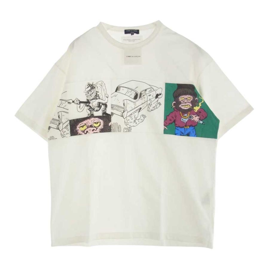 COMME des GARCONS HOMME コムデギャルソンオム HN-T010-051 × 綿天竺プリント Torre Pental T010 半袖 Tシャツ ホワイト系 XL【新古品】【未使用】【中古】 : 4j15943ds0051ia76 : ブランド専門店LIFE - 通販 - Yahoo!ショッピング COMME des GARCONS HOMME コムデギャルソンオム HN-T010-051 × 綿天竺プリント Torre Pental T010 半袖 Tシャツ ホワイト系 XL【新古品】【未使用】【中古】 : 4j15943ds0051ia76 : ブランド専門店LIFE - 通販 - Yahoo!ショッピング