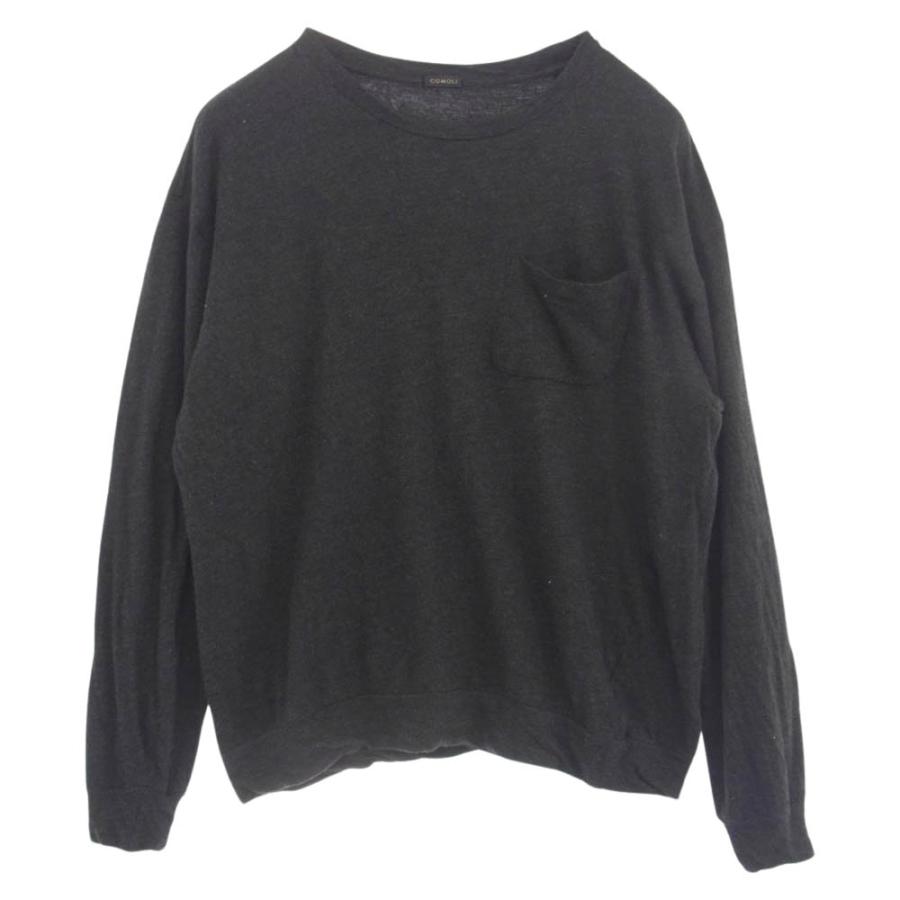 COMOLI コモリ 21AW U03-05006 ウール天竺 長袖 ロングスリーブ 