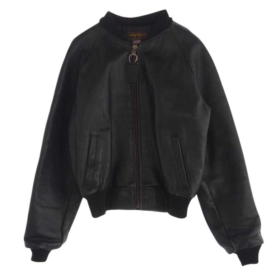 VANSON TJ TEAM JACKET スウェード レザージャケット