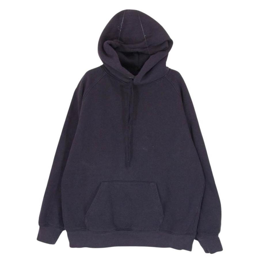 COMOLI コモリ 21AW U03-05002 コットン 吊裏毛 パーカー ネイビー系 3