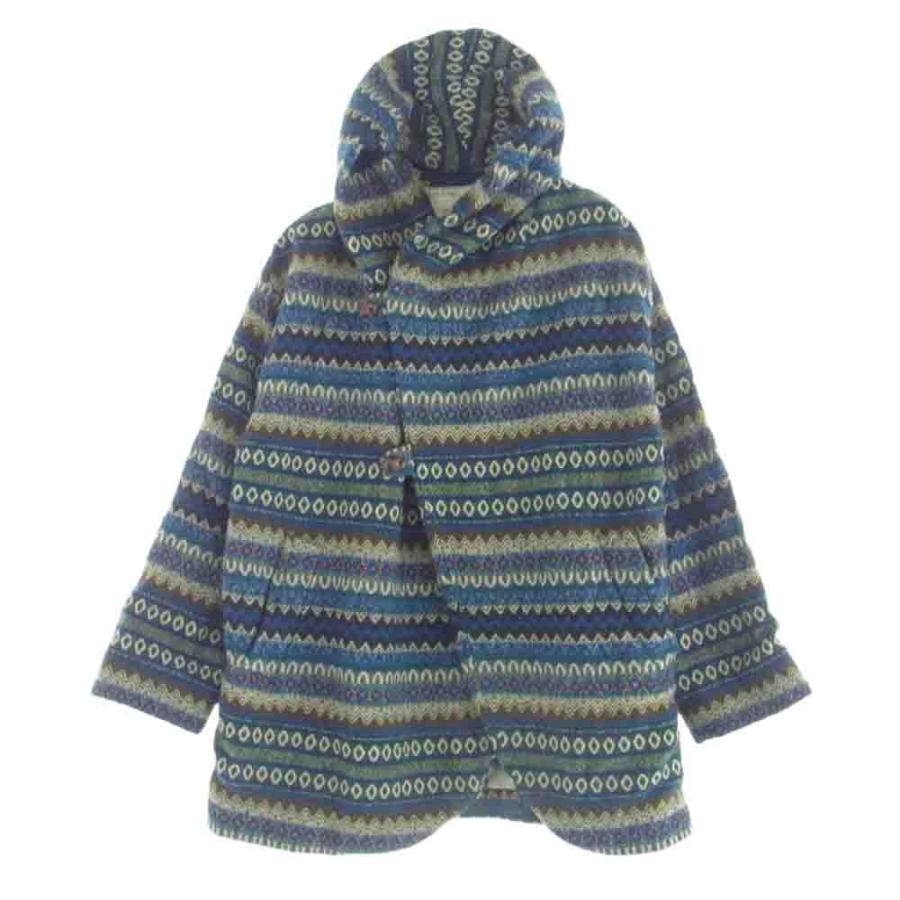 TENDERLOIN テンダーロイン T-NATIVE COAT ネイティブ コート ブルー系  