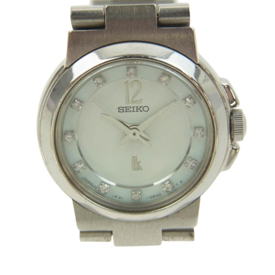 稼働品　セイコールキアSEIKO LUKIA腕時計　1F21-OADO SEIKO（セイコー） 1F21-0AD0 LUKIA ルキア アナログ 腕時計 ウォッチ