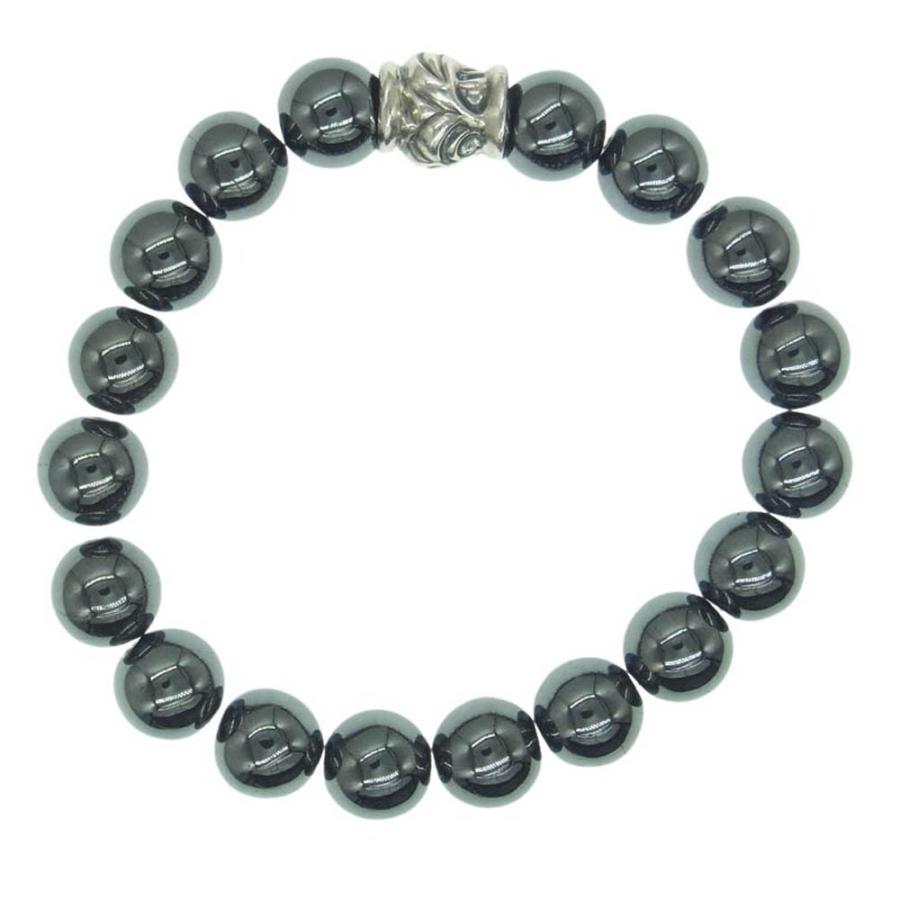 ロンワンズ ストーンブレスレット ホークビードヘマタイトブレスレット