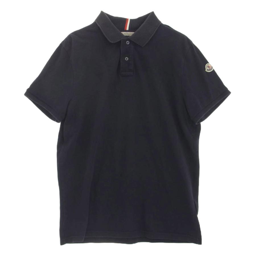 MONCLER モンクレール MAGLIA POLO MANICA CORTA ロゴ ワッペン 半袖 
