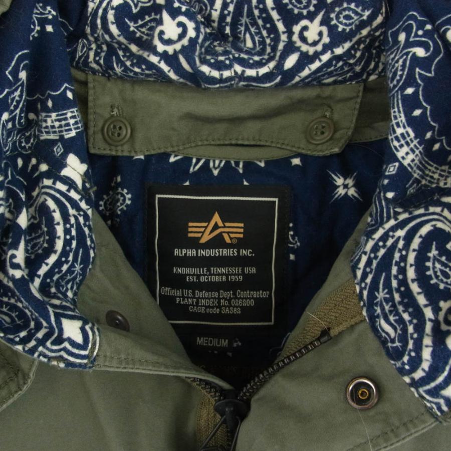 TMT ティーエムティー TA1073-8019 × ALPHA INDUSTRIES アルファ TMT ティーエムティー TA1073-8019 × ALPHA INDUSTRIES アルファ