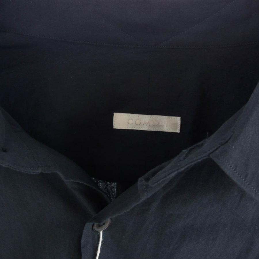 COMOLI コモリ 24AW A03-02001 コモリシャツ 長袖 コットン COMOLI コモリ 24AW A03-02001 コモリシャツ 長袖 コットン