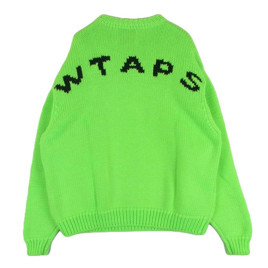 WTAPS ダブルタップス 23AW 232MADT-KNM04 CN 01 Sweater Poly ニット
