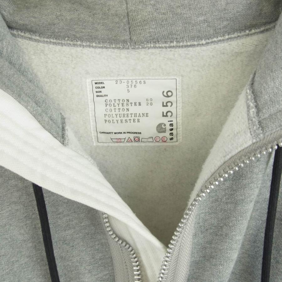 sacai Sacai サカイ 23SS 23-0556S × Carhartt WIP Hoodie sacai Sacai サカイ 23SS 23-0556S × Carhartt WIP Hoodie