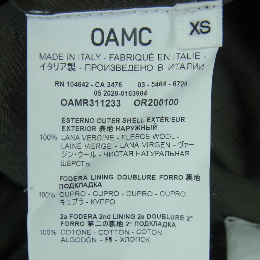 OAMC オーエーエムシー OAMR311233 CROPPED DRAWCORD PANT OAMC オーエーエムシー OAMR311233 CROPPED DRAWCORD PANT