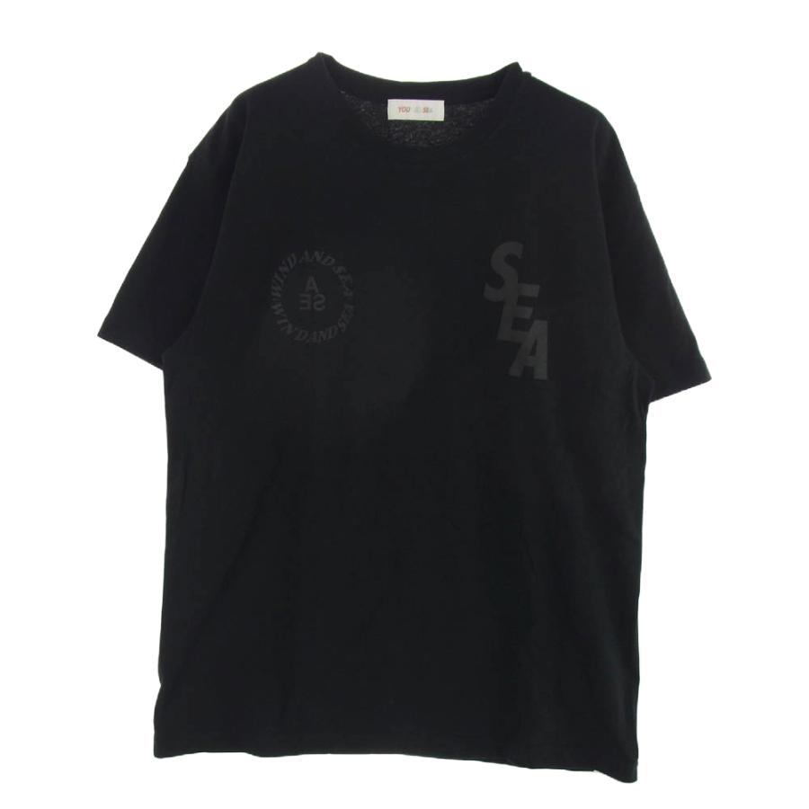 WIND AND SEA ウィンダンシー 22SS WDS-Y&S2nd-01 YOU カスタム ロゴ T 