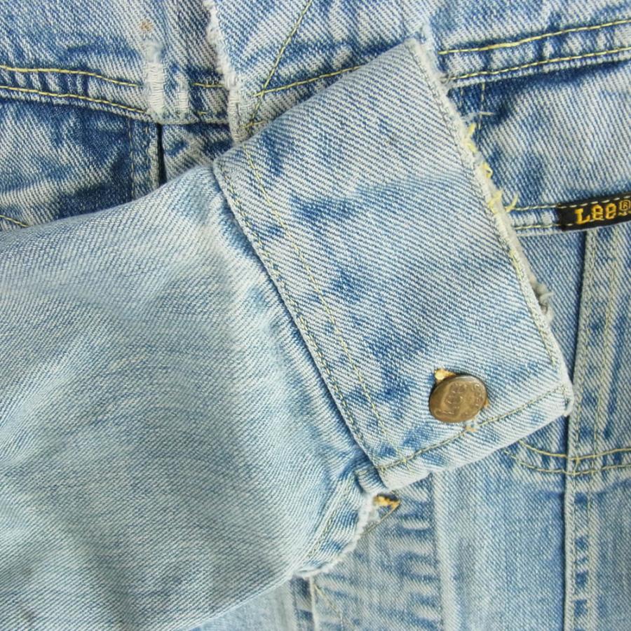 Lee リー 101-J 70's 後期 SANFORIZED Denim Jacket PATD-153438 Lee リー 101-J 70's 後期 SANFORIZED Denim Jacket PATD-153438