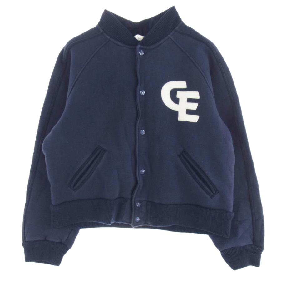 goodenough スエスタ スタジャン 初期 90s ネイビー GOODENOUGH（グッドイナフ） 90s 初期 archive アーカイブ GE ワッペン