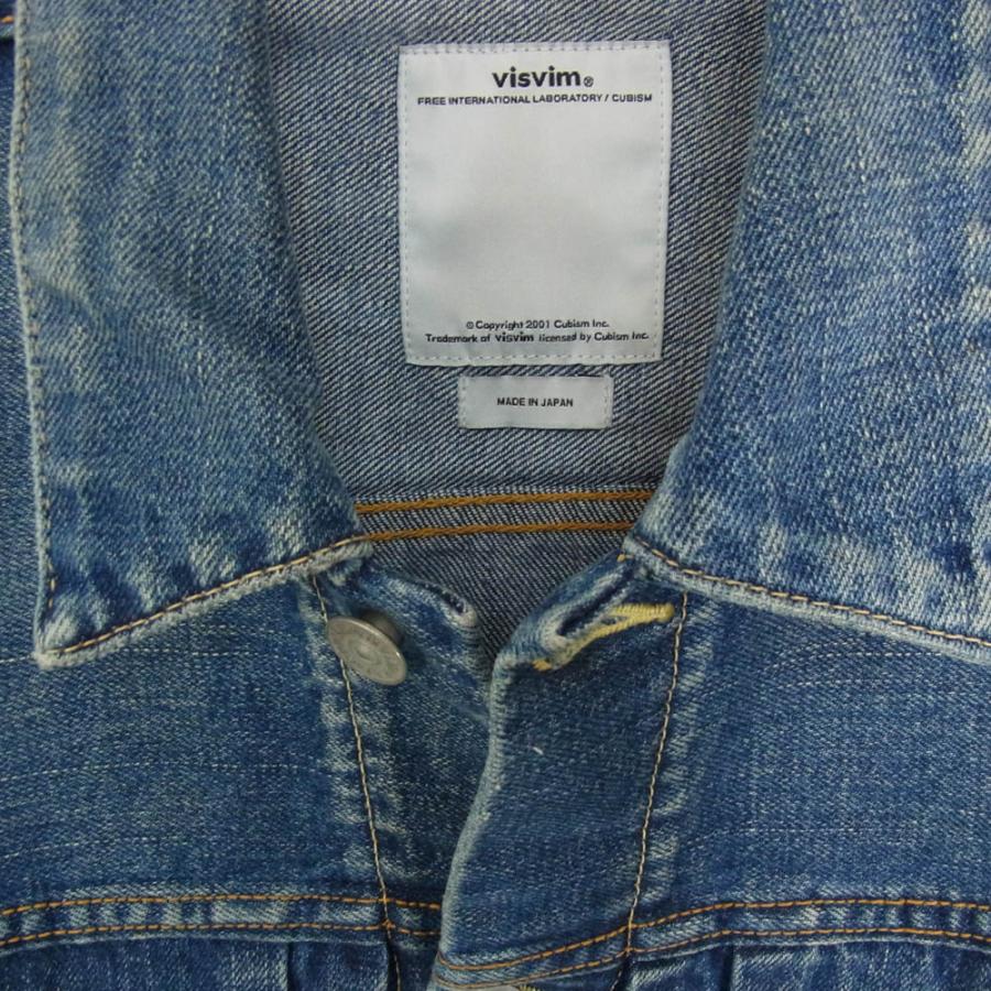 VISVIM ビズビム 14AW 0114205006001 SS 101 JKT DAMEGED 13oz VISVIM ビズビム 14AW 0114205006001 SS 101 JKT DAMEGED 13oz